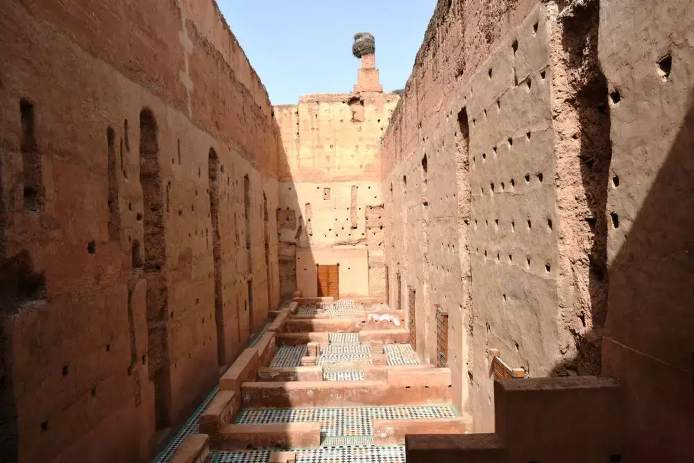 El-Badii-Palast Ruinen in Marrakesch