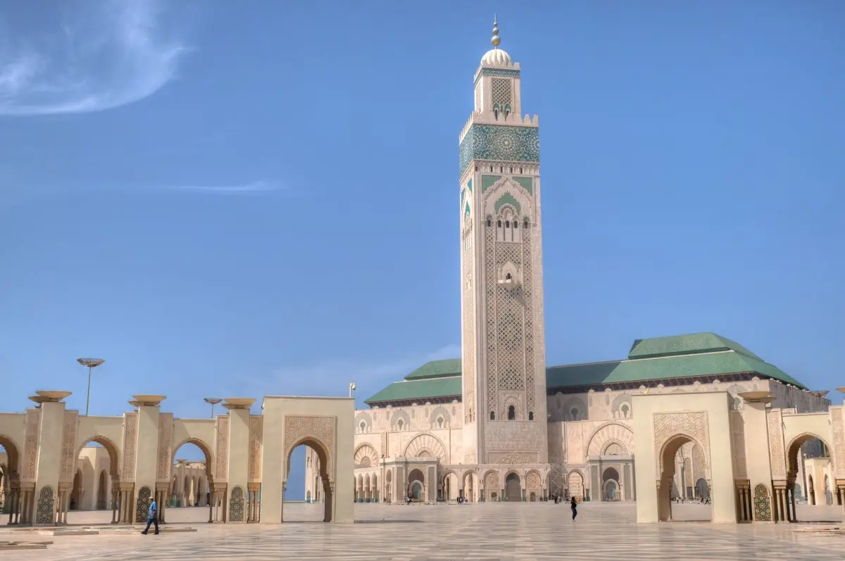 Hassan-II-Moschee in Casablanca