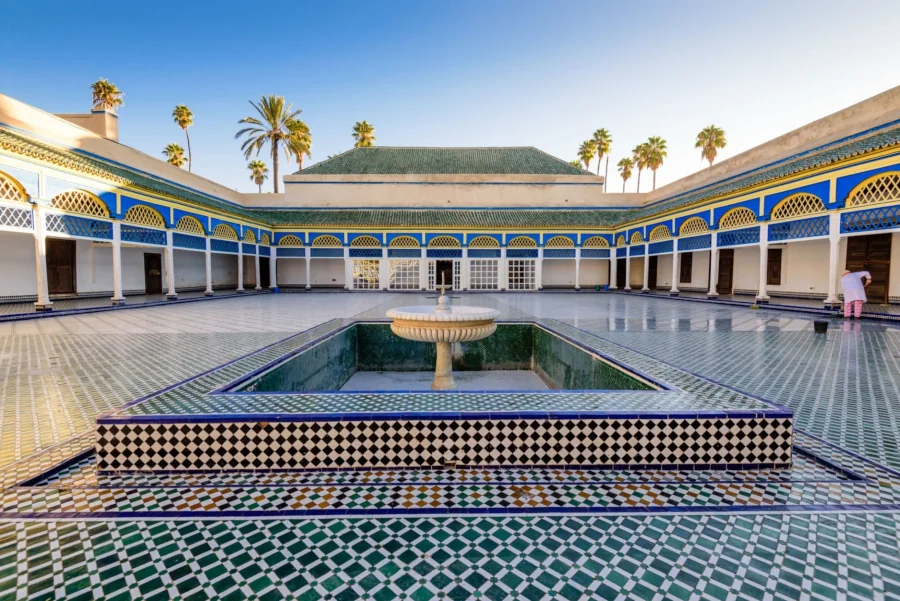 Bahia Palace, Marrakesch, Marokko