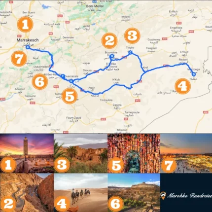 Marokko Rundreise 7 Tage Wüste