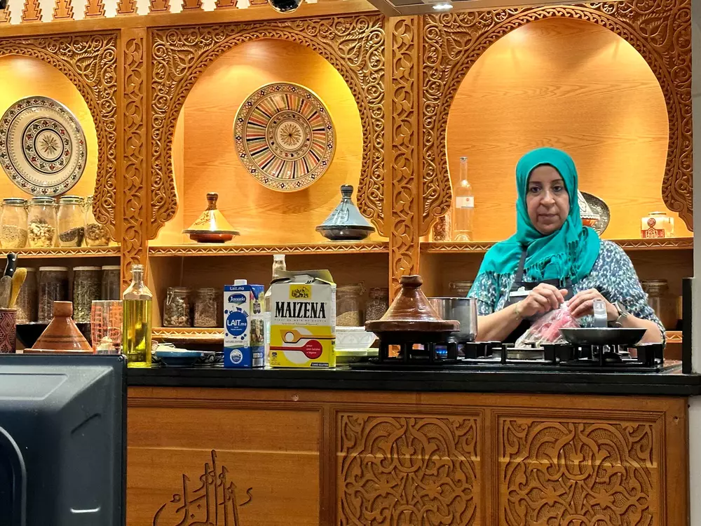 Schlemme marokkanische Küche